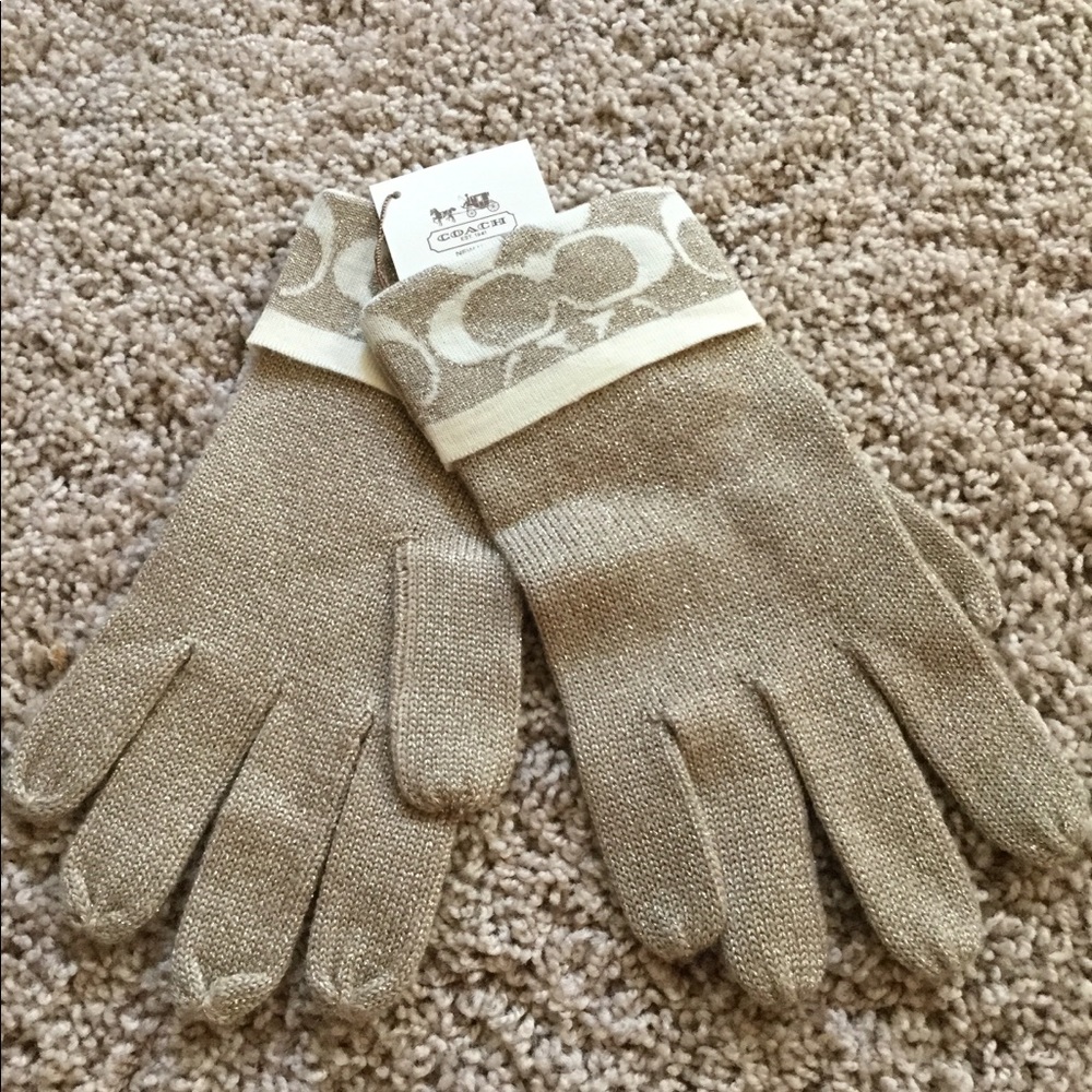 NWT Coach gloves